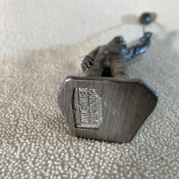 Michael Ricker Pewter RARE "Chris" TD19 Train Depot Figures and Props 1981 - Picture 5 of 6